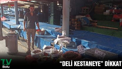 “Deli kestaneye” dikkat