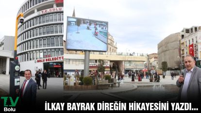 İLKAY BAYRAK DİREĞİN HİKAYESİNİ YAZDI...