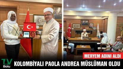 Kolombiyalı Paola Andrea Müslüman oldu: Meryem adını aldı