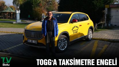 Togg'a taksimetre engeli
