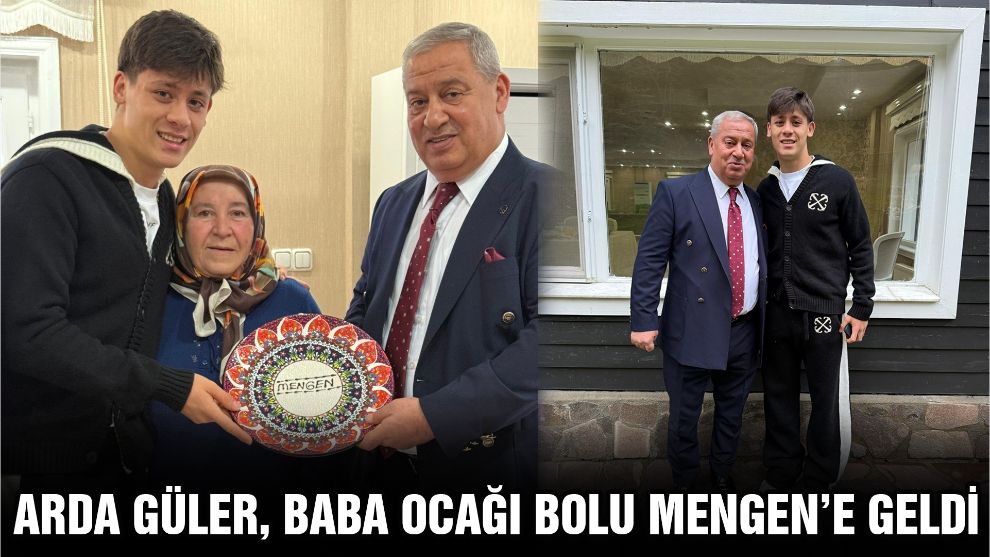 Arda Güler, baba ocağına geldi