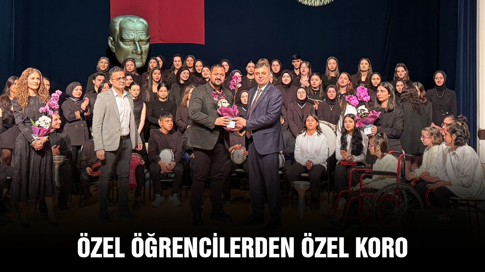 Özel öğrencilerden özel koro