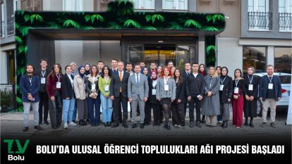 Bolu'da Ulusal Öğrenci Toplulukları Ağı Projesi Başladı
