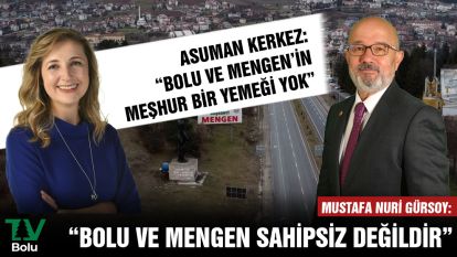 GÜRSOY: BOLU VE MENGEN SAHİPSİZ DEĞİLDİR