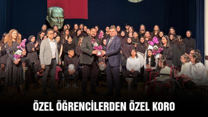 Özel öğrencilerden özel koro