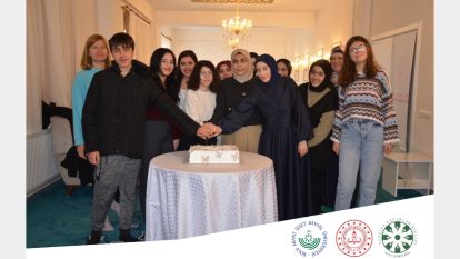 D. Mehmet Doğan Nitelikli Okur-Yazarlık Mektebinde Sertifika töreni