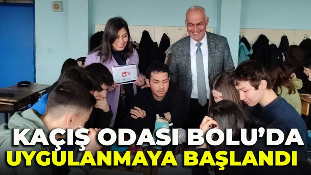 Kaçış Odası Bolu’da uygulanmaya başlandı