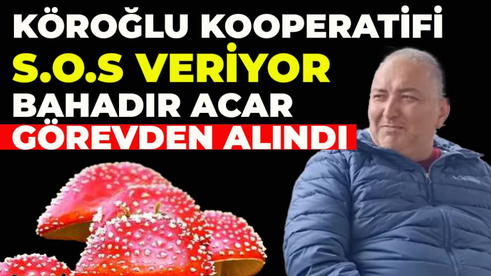 Köroğlu Kooperatifi S.O.S veriyor... Bahadır Acar görevden alındı