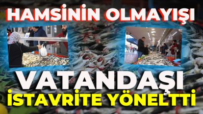 HAMSİNİN OLMAYIŞI VATANDAŞI İSTAVRİTE YÖNELTTİ