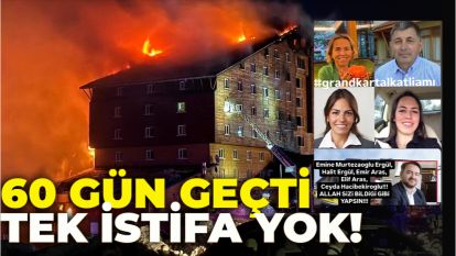 60 GÜN GEÇTİ TEK İSTİFA YOK! Bu bir ‘burası Türkiye' haberidir