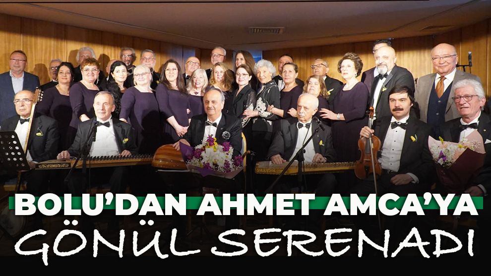 Bolu’dan Ahmet Amca’ya Gönül Serenadı