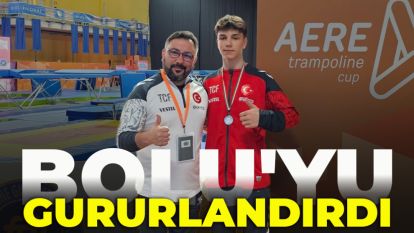 İtalya'da düzenlenen turnuvada Bolu'yu gururlandırdı