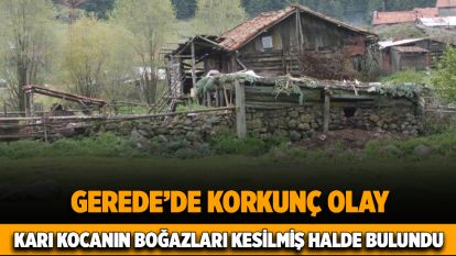 Karı kocanın boğazları kesilmiş halde bulundu