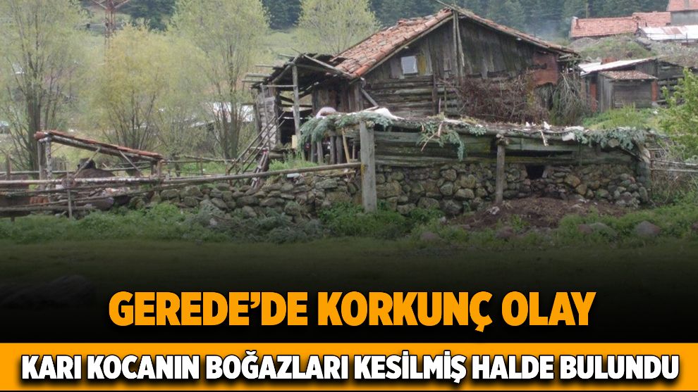 Karı kocanın boğazları kesilmiş halde bulundu
