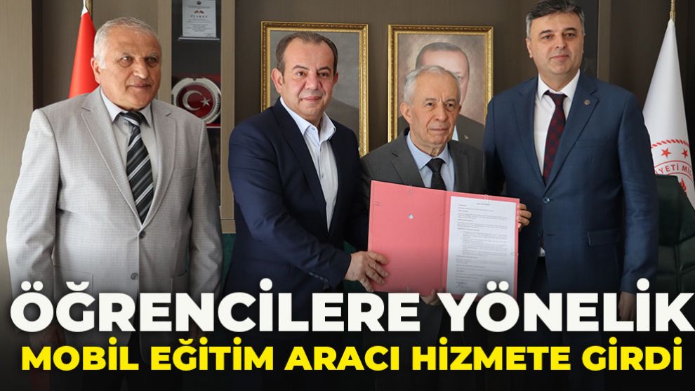 Bolu’da Öğrencilere Yönelik Mobil Eğitim Aracı Hizmete Girdi