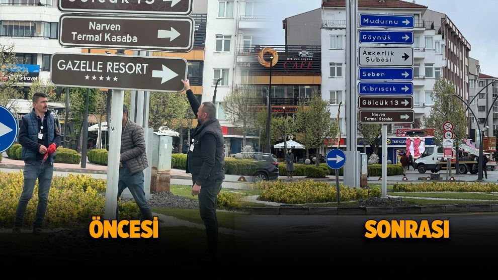 Gazelle yazılı tabelaları söktüler bir devrin sonu