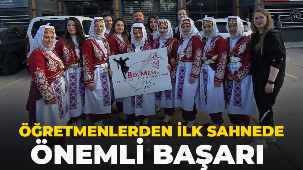 Öğretmenlerden İlk Sahnede Önemli Başarı