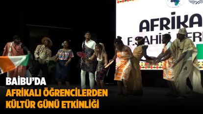 Afrikalı öğrencilerden kültür günü etkinliği