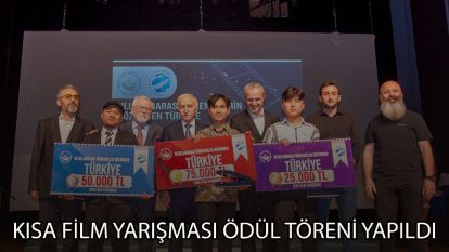 Kısa Film Yarışması Ödül Töreni yapıldı