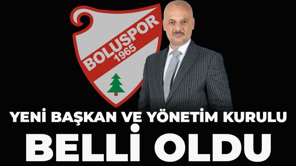 Boluspor Kulübü Başkanı Mahmut Alan oldu