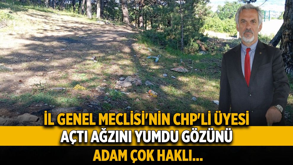 İl Genel Meclisi'nin CHP'li üyesi açtı ağzını yumdu gözünü.... Yıkılmaz'ın haklı isyanı...