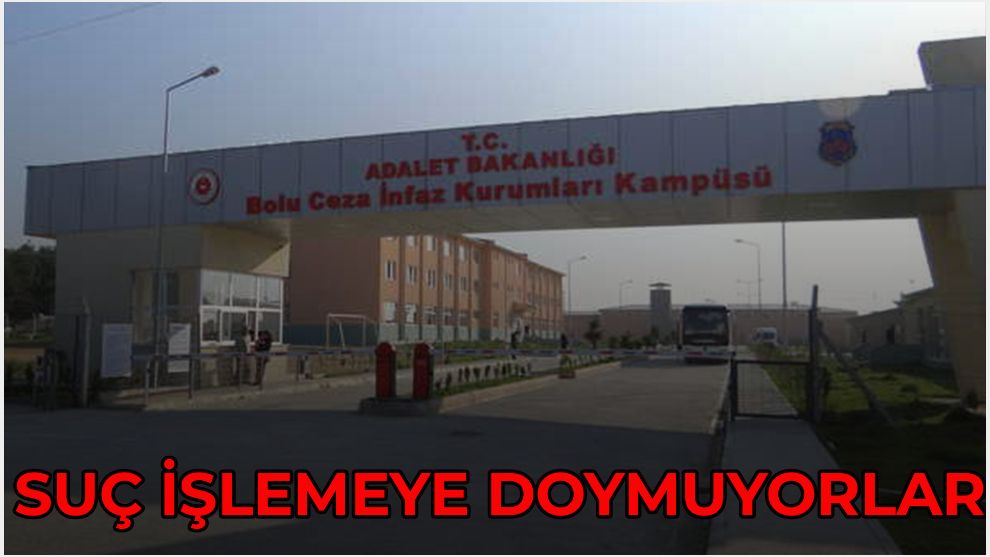 SUÇ İŞLEMEYE DOYMUYORLAR