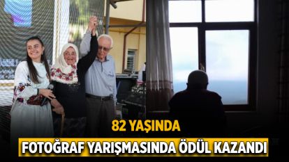 82 yaşında Fotoğraf yarışmasında ödül kazandı