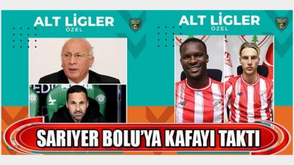 Sarıyer Boluspor'a Kafayı Taktı