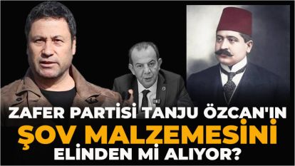 Zafer Partisi Tanju Özcan'ın Şov Malzemesini Elinden mi Alıyor? Zafer Partisi Talat Paşa Heykeli İçin Harekete Geçti