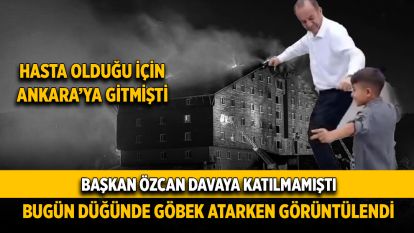 Kartalkaya Yangını Davası Devam Ederken Tanju Özcan Düğünde Göbek Attı