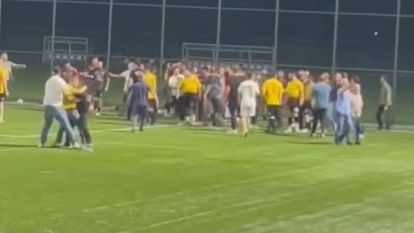 Köyler arası futbol maçlarında ortalık karıştı: Yeşil saha savaş alanına döndü