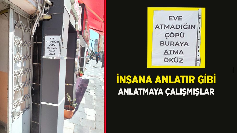 İnsana anlatır gibi anlatmaya çalışmışlar