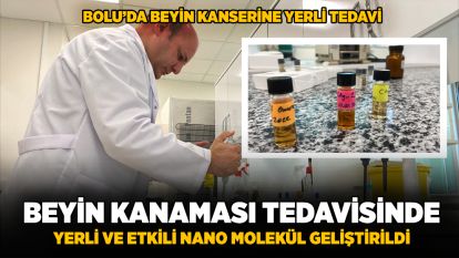 Bolu'da beyin kanserine yerli tedavi