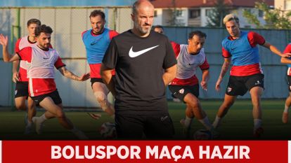 Boluspor maça hazır