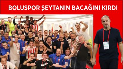 Boluspor şeytanın bacağını kırdı