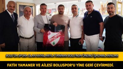 HER ZAMAN BOLUSPORUN YANINDALAR...