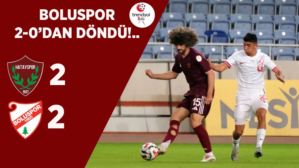 Boluspor 2-0’dan döndü!..