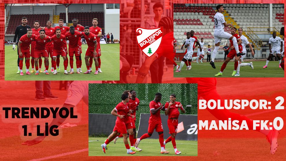 Trendyol 1. Lig: Boluspor: 2 - Manisa FK: 0
