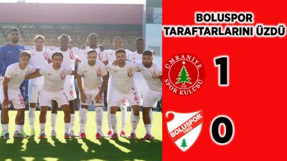 Boluspor Taraftarlarını Üzdü