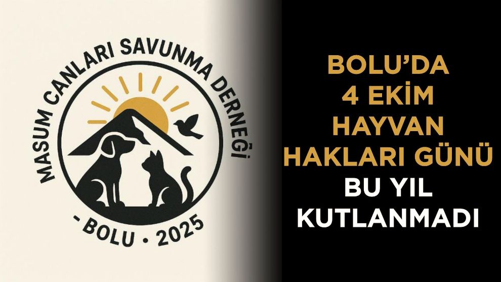 Bolu’da 4 Ekim Hayvan Hakları Günü Bu Yıl Kutlanmadı