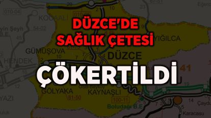 Düzce'de sağlık çetesi çökertildi