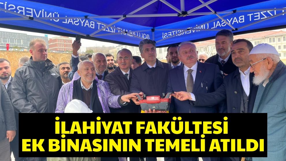 İlahiyat Fakültesi Ek Binasının Temeli Atıldı... İletişim ve İİBF Fakülteleri Yokken İlahiyat Ek Binası Tepkilere Neden Oldu