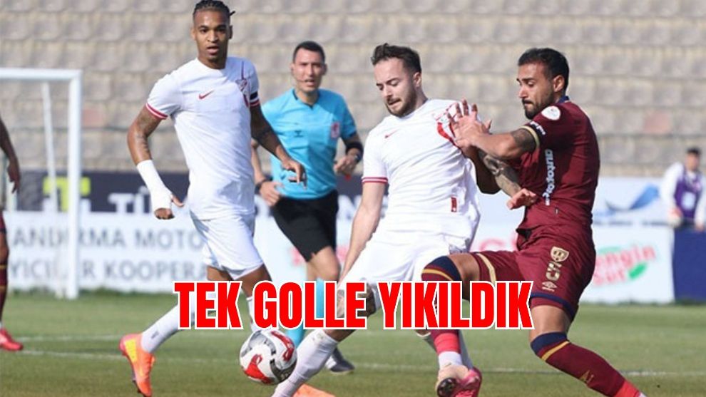Tek Golle Yıkıldık