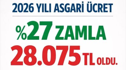 Asgari ücret belli oldu