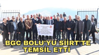 BGC Bolu'yu Siirt'te temsil etti