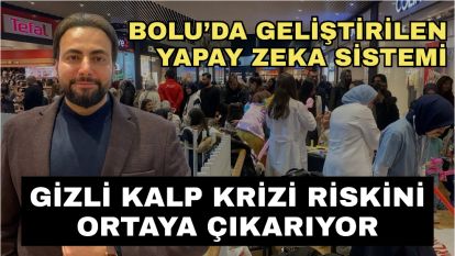 Bolu'da geliştirilen yapay zeka sistemi, gizli kalp krizi riskini ortaya çıkarıyor