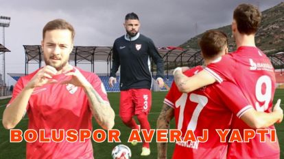 Boluspor Averaj Yaptı