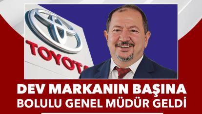 Dev markaya Bolulu genel müdür