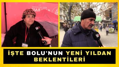 İşte Bolu'nun yeni yıldan beklentileri