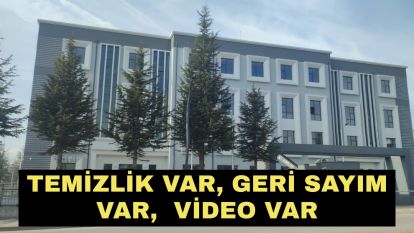 Temizlik var,  geri Sayım Var,  video var